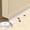 B, variant on Dvkptbk Door Sealing Strip High Density Door Seals Insulating Tape Rolls for Insulating Door Frames Conditioners Self-Adhesive Sealing Weather Strips Whole Volume Kitchen & Dining
