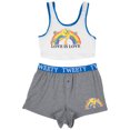thumbnail image 3 of Looney Tunes Tweety Bird Love is Love Tank and Shorts Set-Large, 3 of 3
