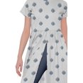 thumbnail image 4 of Moomaya Kurta à Manches Courtes Tunique d'Été Imprimée Kurtis à Fente avant pour Femmes, 4 of 5