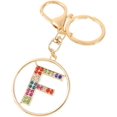 thumbnail image 1 of Letter Keychain,26 Letters A-Z Decorative Letter Keychain,Name Keychain for Women Girls Men Teenager Gift, 1 of 5