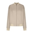 thumbnail image 4 of Timegard Veste pour Femmes à Fermeture Éclair Complète Manches Longues Confort Automne Hiver Décontractée Ouverte devant Manteau, 4 of 6