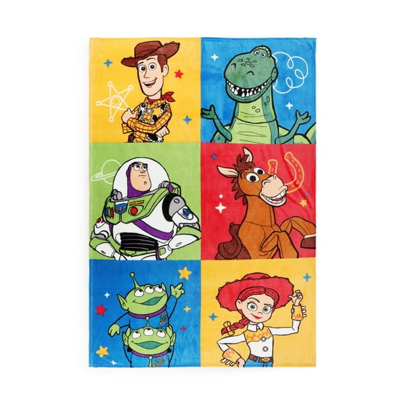 Toy Story Silk Touch kids Fleece Blanket, 100% Polyester