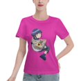 thumbnail image 1 of T-Shirt Basique à Manches Courtes pour Femmes Naruto Hinata, 1 of 6