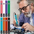 thumbnail image 1 of Cagogo under $5 8Pcs USB Rechargeable Soldering Iron, USB Rechargeable Soldering Iron, LED Digital Display Soldering Pen, Adjustable Temperature Soldering Tool, 510 Thread Battery Soldering Iron, 1 of 9