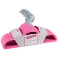 thumbnail image 1 of Simplify 3224-PINK Cintres en Velours pour Enfants, Rose - Lot de 25, 1 of 5