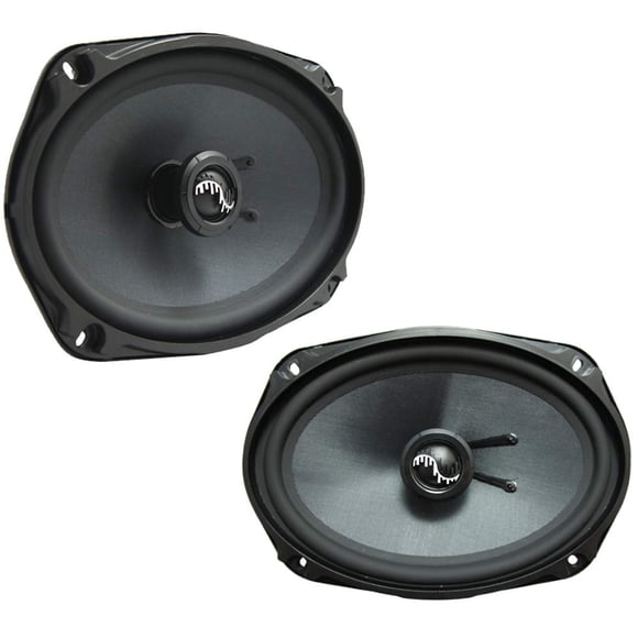 Harmony Audio HA-C69 Car Stereo Carbon 6x9 Replacement 500W Speakers & Grills