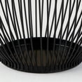 thumbnail image 2 of Black Hollow Metal Candlestick Wire Lantern Candle Holder Cage Stand Home Decor, 2 of 8