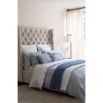 thumbnail image 1 of Fable Darcy Stripe Duvet Cover Set. Sky Blue. King Size., 1 of 4