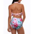 thumbnail image 3 of Girls Swimsuit High Waisted Two Pieces Bikini Set Swimwear Bathing Suits, 3 of 7
