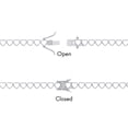 thumbnail image 4 of Bracelet Tennis en Zircon Cubique Cœur, 4 of 5