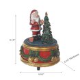 thumbnail image 2 of Polyresin Santa Music Box, 2 of 3
