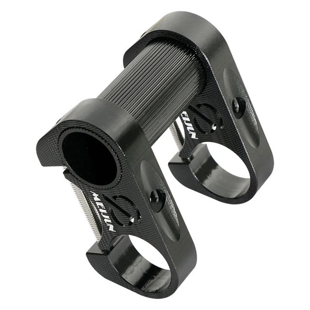 Tignapoo Potence de Guidon en Alliage d'Aluminium pour Vélos - Conception Double Réglable, Compatibilité 25,4 mm, Légère et Durable, Offerte en Noir et en Autres Couleurs pour une Stabilité de Conduite Optimale et