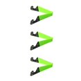 thumbnail image 3 of Ruiboury Support Pliable Ajustable en Forme de V pour Téléphone Intelligent Tablette Taille Portable Vert Fluorescent 3ensemble, 3 of 6