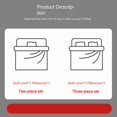 thumbnail image 3 of Ensemble Housse de Couette et Coussin Literie Housse de Couette Dessin Animé Housse de Couette Simple Double Housse de Couette Garçon Lit Chambre Ensemble Housse de Couette et Coussin - ZIORGSHF, 3 of 3