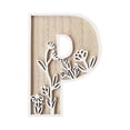 thumbnail image 2 of 5 Inch Wooden Letters for Wall Decoration – for 's Room Craft Projects Name Signs Weddings and Home ,2 Pack, 2 of 6