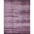 thumbnail image 1 of Unique Loom Tapis Design Tonal Del Mar 10' x 13' Rectangle Violet/aubergine Violet, 1 of 2