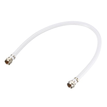 Uxcell Câble Coaxial RG6 avec Connecteurs Mâle de Type F vers Mâle de Type F 2 Pi