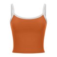 thumbnail image 4 of DPTALR Femme Col Rond Sans Manches Blouse T-Shirt Patchwork Débardeur Ample, 4 of 6