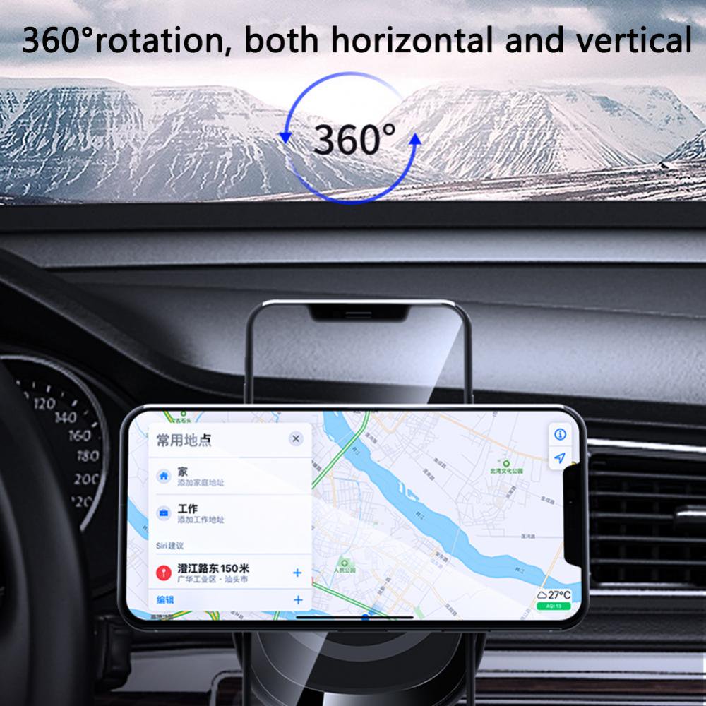 Car Charger Car Charger Phone Magsafe Car Mount Car Phone Charger for  Car Charger Wireless Car Charger Mount Phone Holder for Car Wireless Charger Magnetic Phone Charger Mount Charger
