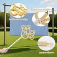 thumbnail image 5 of Carpet Beater Rattan Carpet Beater Manual Hollow Carpet Beater with Handle Manual Duster Manual Carpet Rattan Beater, 5 of 5