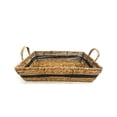 thumbnail image 2 of Hometrends Woven Paper & Rush Serving Tray, 2 of 7
