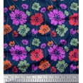 thumbnail image 1 of Soimoi Rayon Fabric Artistic Floral Decor Fabric Printed Yard 42 Inch Wide, 1 of 3