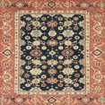 thumbnail image 1 of Ahgly Company Indoor Square Abstract Red Brown Abstract Area Rugs, 8' Square, 1 of 6