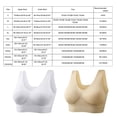 thumbnail image 2 of 2025 Grande Taille Sans Acier Sans Fil pour Femmes Bague Mince Stylessports pour Femmes à Forte Poitrine Sports Yoga Non, 2 of 2