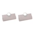 thumbnail image 3 of maskred Sac à Main de Soirée Robuste et Durable Compagnon Fiable pour Sortie Nocturne Polyester Pochettes pour Femmes Sac de Soirée Bons Cadeaux Abricot Ensemble de 2, 3 of 6