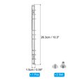 thumbnail image 2 of 9 Holes Ring Binder, B5 Notebook 15mm Binder Mechanisms, Silver, 1 Set, 2 of 7
