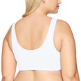 thumbnail image 2 of Bali Womens One Smooth All Around Smoothing Bralette, 2XL, White, 2 of 2