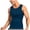 Navy, variant on Pitauce Compression Shirts for Men Tummy Control Body Shaper Slimming Undershirt Tank Top Shapewear with Zipper
