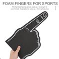 thumbnail image 4 of 8 Pcs Pompons de Cheerleading Mousses Doigt pour Événements Sportifs Fête Sportive Événements de Football, 4 of 8
