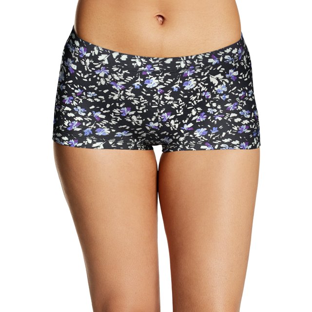 Maidenform Culottes Garçonnes de Rêve pour Femmes - Article à Succès, 6, Floral Mixte Noir