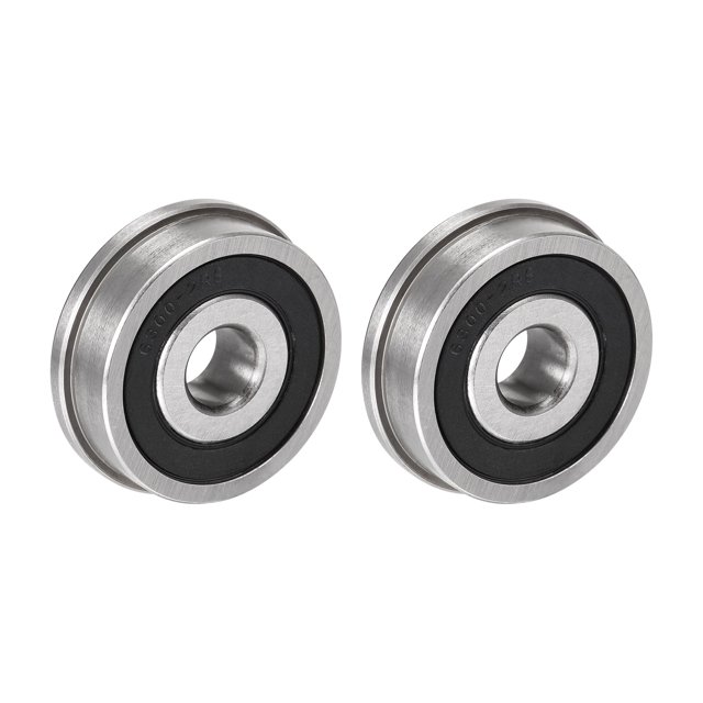 Unique Bargains F6300-2RS Roulements à Billes à Bride en Acier au chrome à double Étanchéité 10x35x11mm, Présentés en Ensemble de Deux. Ces Roulements Présentent une construction durable en Acier au chrome avec des Joints en Caoutchouc nitrile Butadiène Renforcés pour la Résistance à l'Huile et aux Liquides. Convenant aux Équipements Industriels, aux Petits Moteurs, aux Machines de Bureau et aux Systèmes de transmission, Ils Offrent une Haute Dureté, une Résistance à l'Usure et une Faible performance Sonore. Prélubrifiés et Scellés des Deux