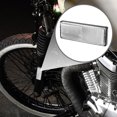 thumbnail image 3 of Unique Bargains 2pcs 3.46'x1.26' Universal Reflector Rectangle Motorcycle Bike Safety Increase Visibility White, 3 of 8