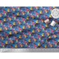thumbnail image 2 of Soimoi Silk Fabric Animal Skin Abstract Print Fabric by the Yard 42 Inch Wide, 2 of 3