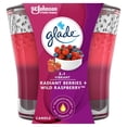 thumbnail image 1 of Glade® Scented Candle Air Freshener, Radiant Berries & Wild Raspberry, 1ct, 1 of 4