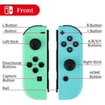 thumbnail image 4 of Manette Bluetooth Compatible pour Console Nintendo Switch Oled Poignée Gauche Droite Manette Sans Fil Animal Crossing, 4 of 5