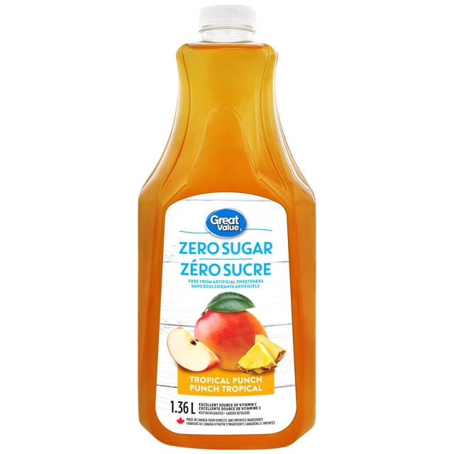 Great Value Zero Sugar Tropical Punch