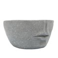 thumbnail image 2 of Benjara BM238183 7 x 12 x 12 Po Demi-Planteur de Résine de Visage Humain Incliné & 44; Gris, 2 of 5