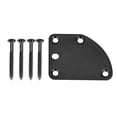 thumbnail image 2 of Guitar Neck Plate ST Electric Guitar Deluxe Style DIY Replacement Parts  Style 5-Hole, 2 of 8