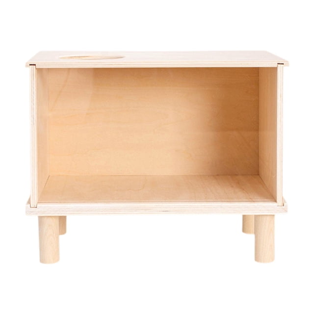 relayinert Hamster Digging Box Toy Hamster House for Rat Dwarf Hamster Small Sized Pets M Beige L