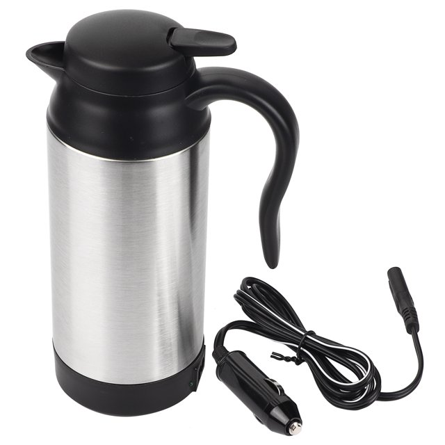 Kettle, Stainless Steel Water Heating Cup, Temperature Control For Tea Coffee With Plastic Handle