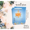 thumbnail image 5 of Darling Souvenir Blue Birthday Invitation Card Printable Elegant Fill or Write In Blank Party Invites 28 Pcs 5 x 7 Inches, 5 of 5