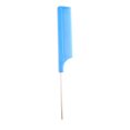 thumbnail image 3 of thinsony Tail Comb Plastic Portable Different Colors New-style Bright Exquisite Appearance Easy Installment Long Service Life Hair Picks Blue, 3 of 6