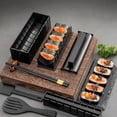 thumbnail image 4 of 10 Pieces DIY Home Sushi Making tool Kit with Complete Sushi Set, Plastic Sushi Maker, 4 of 8