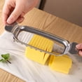 thumbnail image 4 of Meitianfacai Aluminum Die-throw Cheese Wire Cut Butter Cheese Kitchen Utensils Foie Gras Cheese Divider, 4 of 9