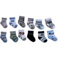 thumbnail image 1 of Litalin Infant Ankle Bootie Socks for Infants 0-6 Months, 12 Pairs, 1 of 4