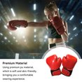 thumbnail image 4 of yingyy Gants de Boxe pour Enfants Texture Poing Gants Anti-Dérapants Callosités Absorbent la Sueur Protection Entraînement Bleu Rouge, 4 of 6